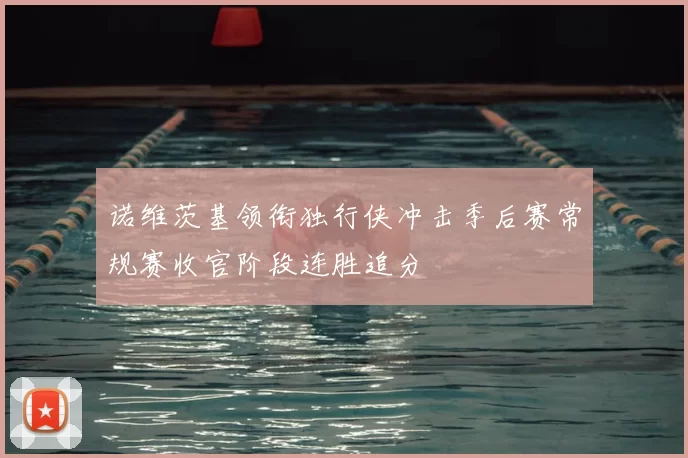 诺维茨基领衔独行侠冲击季后赛常规赛收官阶段连胜追分